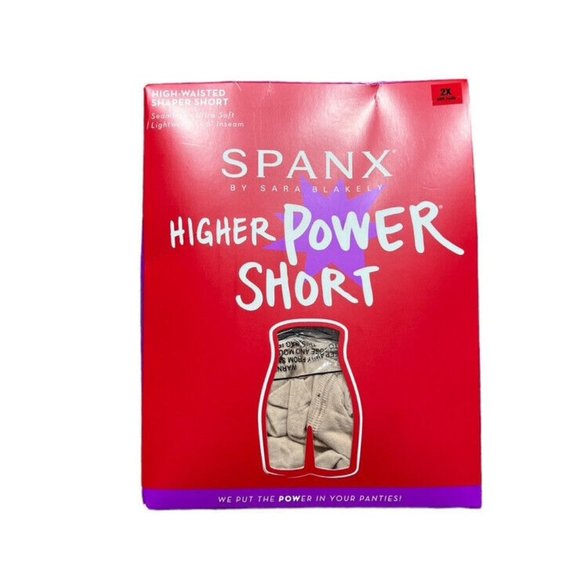 NOT FOR SALE. SPANX Higher Power Soft Nude Shorts Highwaisted Shaper Size 2X - Picture 1 of 7